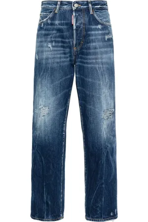 Dsquared2 Jeans rectos con tiro medio