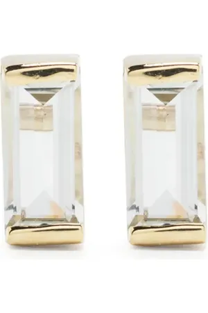 Aliita Aretes en oro amarillo de 9kt con amatista