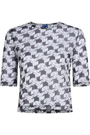 Karl Lagerfeld Playera con monograma estampado