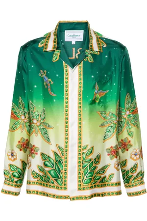 Casablanca Camisa de seda Joyaux D