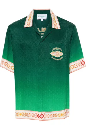 Casablanca Camisa de seda Unity Is Power