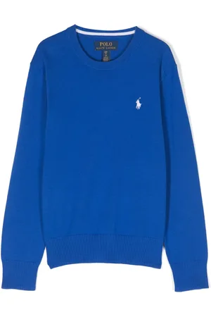 Ralph Lauren Suéter con logo bordado