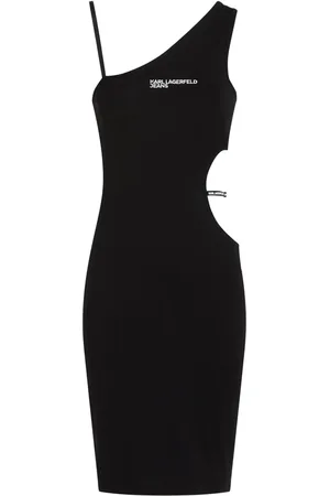 Karl Lagerfeld Vestido corto con aberturas