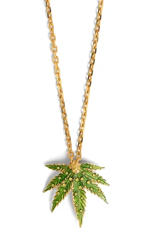 Dsquared2 Collar con dije de hoja
