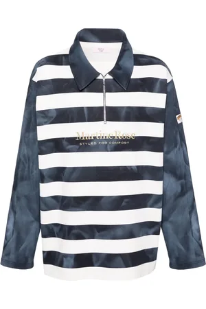 MARTINE ROSE Sudadera con logo bordado