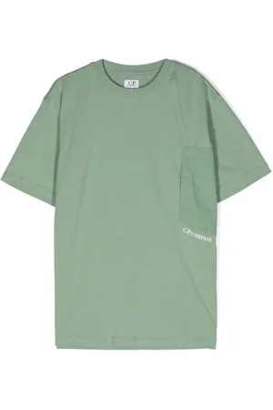 C.P. Company Playera con bolsillo en el pecho