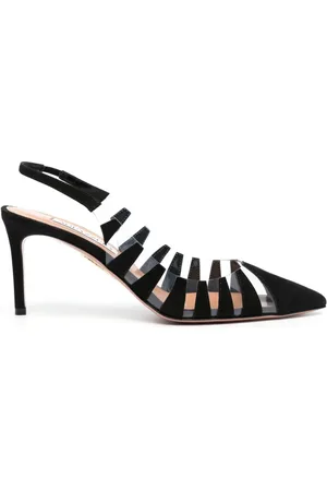 Aquazzura Zapatillas Hot Rumor Sling con tacón de 75mm