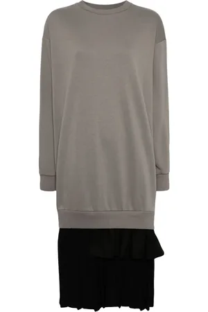 Maison Margiela Vestido tejido con costura