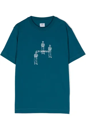 C.P. Company Playera con ilustración estampada