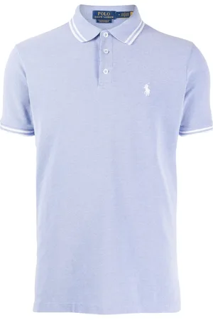 Ralph Lauren Playera tipo polo con logo bordado