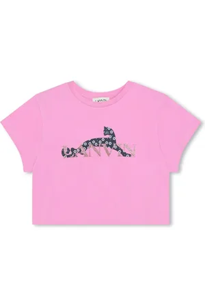 Lanvin Playera con logo estampado