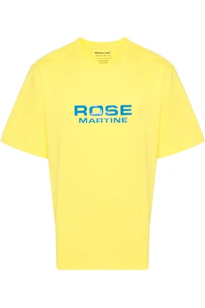 MARTINE ROSE Playera con logo estampado