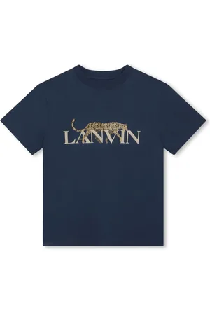 Lanvin Playera con estampado de leopardo