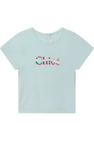 Chloé Playera con logo estampado