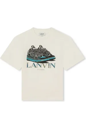 Lanvin Playera con estampado gráfico