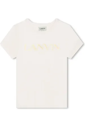 Lanvin Playera con logo estampado