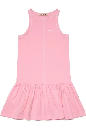 Marni Vestido con logo estampado