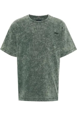 JUUN.J Playera con efecto lavado en ácido