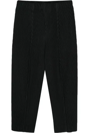 Issey Miyake Pantalones cortos con diseño recto