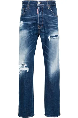 Dsquared2 Jeans rectos con rayas laterales