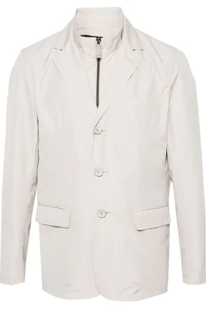 HERNO Blazer con capucha a capas