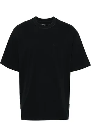 SACAI Playera con hombros caídos