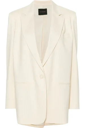 The Andamane Blazer con motivo de rayas diplomáticas y botones