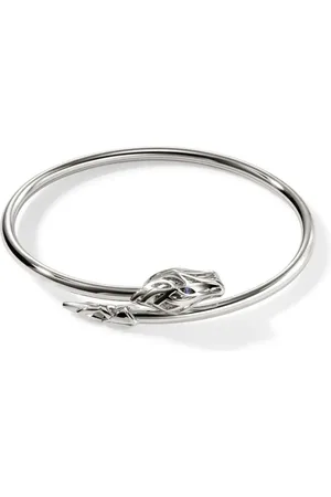John Hardy Brazalete Naga en plata de ley