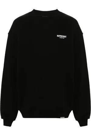 Represent Sudadera con logo estampado