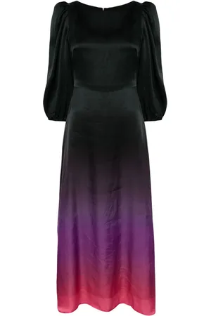 OLIVIA RUBIN Vestido largo con efecto degradado