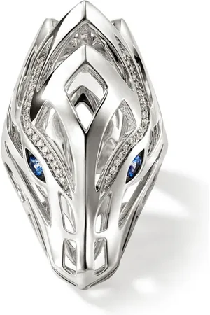 John Hardy Anillo Naga en plata de ley