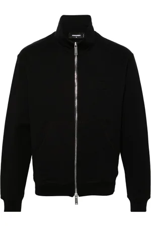 Dsquared2 Sudadera con logo en relieve y cierre
