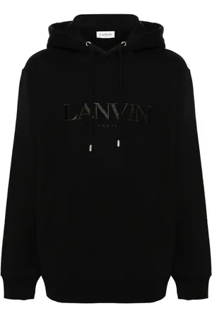 Lanvin Hoodie con logo bordado