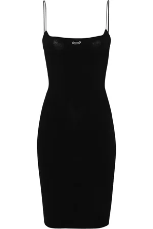 Dsquared2 Vestido corto con placa del logo