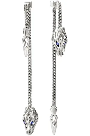 John Hardy Aretes Naga en plata de ley
