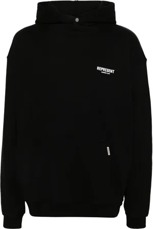 Represent Hoodie con logo estampado