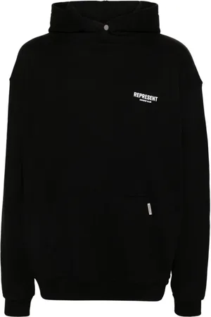 Represent Hoodie con logo estampado