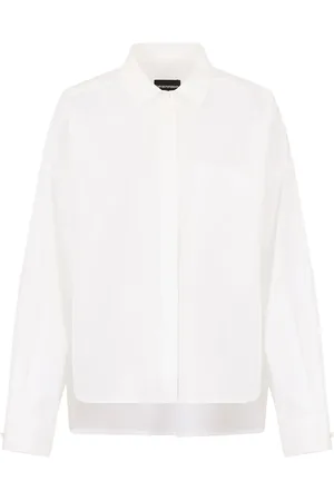 Emporio Armani Camisa con hombros caídos