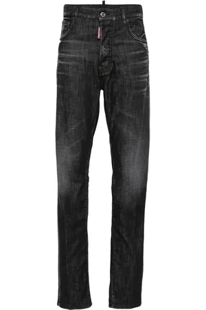 Dsquared2 Jeans rectos 642 con efecto envejecido