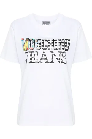 Moschino Playera con logo estampado