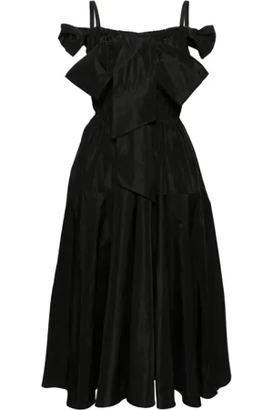 Patou Vestido midi con detalle de moño