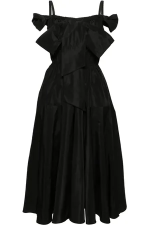 Patou Vestido midi con detalle de moño