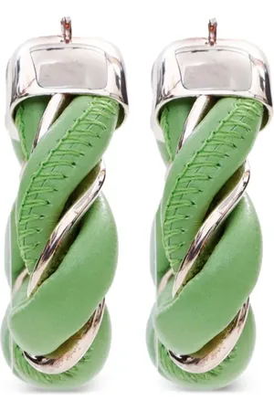 Bottega Veneta Arracadas con detalle retorcido