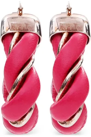 Bottega Veneta Arracadas retorcidas triangulares