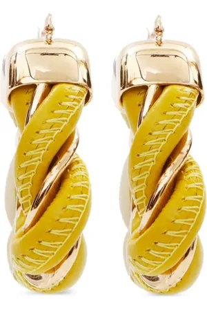 Bottega Veneta Arracadas con detalle retorcido