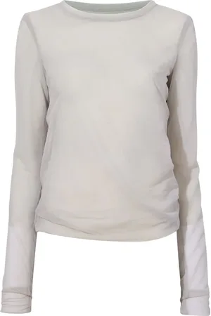 Proenza Schouler Playera manga larga Dara