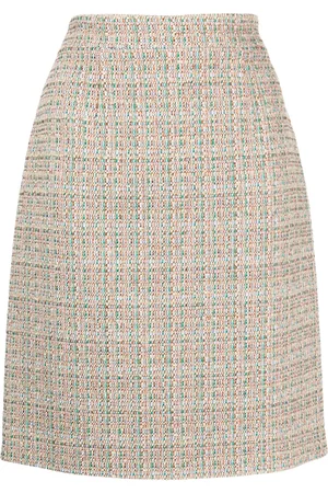 Paule Ka Falda midi de tweed