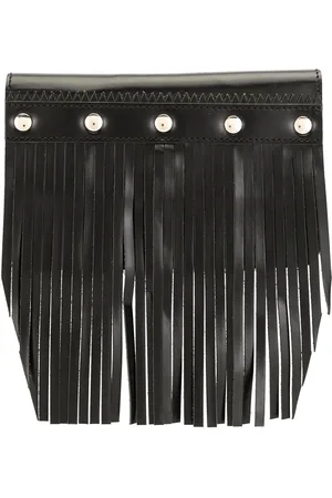 Comme des Garçons Cartera con detalle de flecos