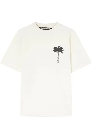 Palm Angels Playera con palmeras estampadas