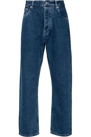 STUDIO NICHOLSON Jeans rectos con tiro bajo